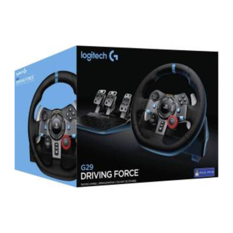 Volant + Pédalier Logitech G29 Driving Force PS4/PS3/PC · Smarty Paris